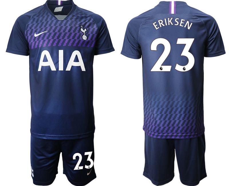 Men 2019-2020 club Tottenham Hotspur away #23 blue Soccer Jerseys